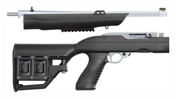 ADTAC RM-4 STOCK RUGER 10/22 – TAKE DOWN TACTICAL BLACK SYN