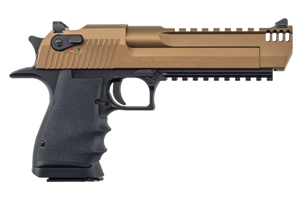 MGNM RSRCH LT WEIGHT DE44 PSTL BURNT BRZ/BLK APPTMNTS 6″ BARREL