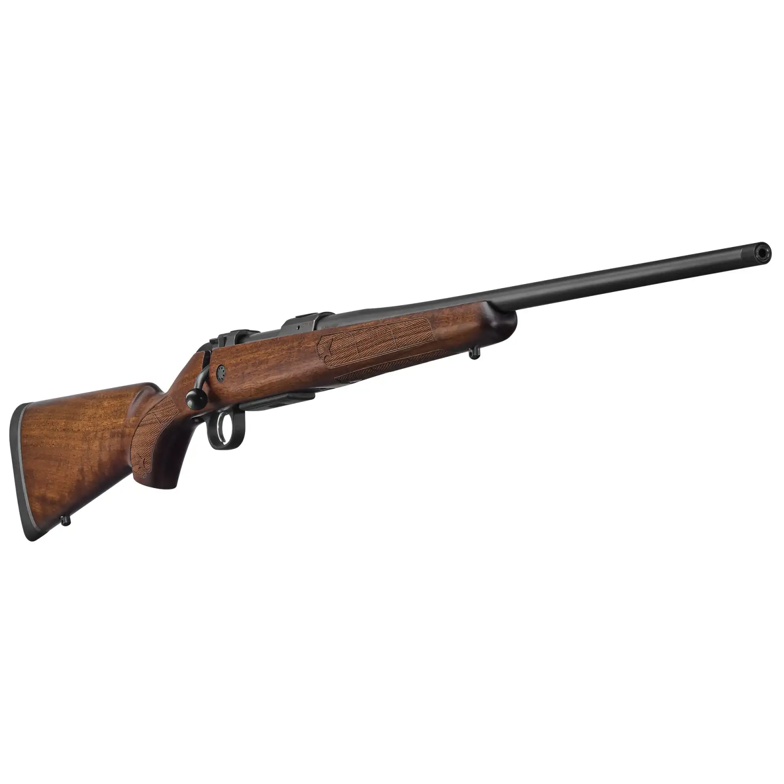 CZ 600 PLUS ST3 AMERICAN, 270 WIN, 5 RD, 24IN, 9/16X24, DRILLED AND TAPPED, WALNUT STOCK - Image 3