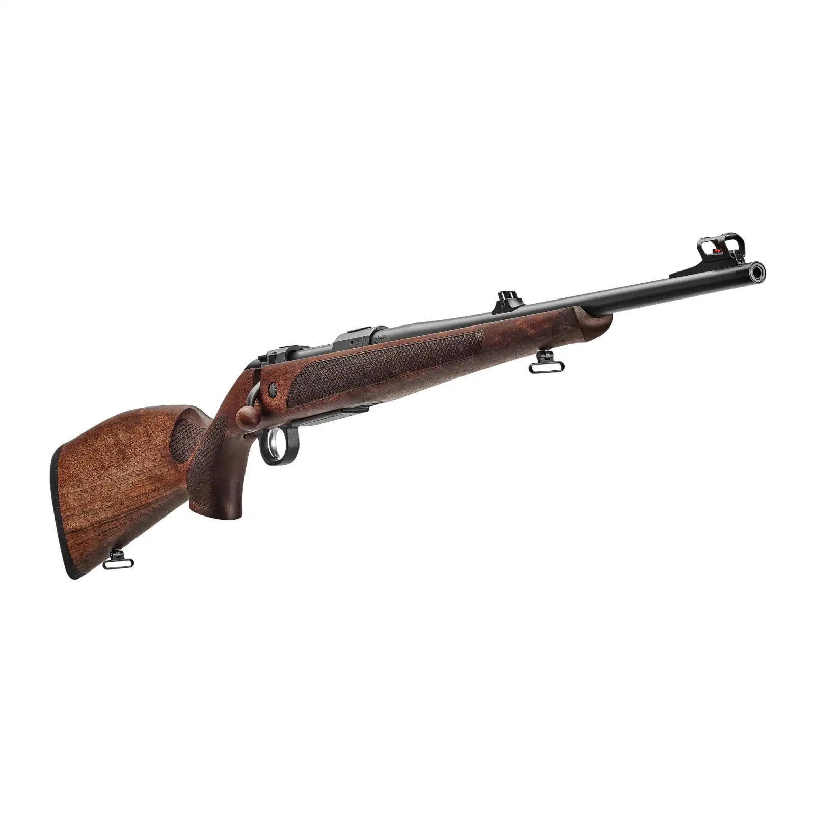 CZ 600 PLUS ST3 LUX 30-06 5RD 20IN M15X1 DRILD/TAPD WALNT STK FIBROPT FRNT/ADJ RR SGTS WALNT BLT KNB - Image 2