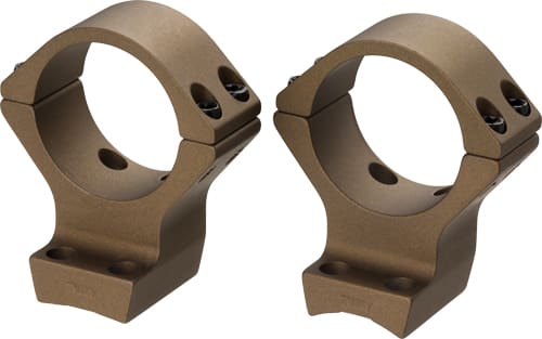BROWNING X-LOCK MOUNTS 1″ HIGH – 2PC BURNT BRONZE FOR X-BOLT