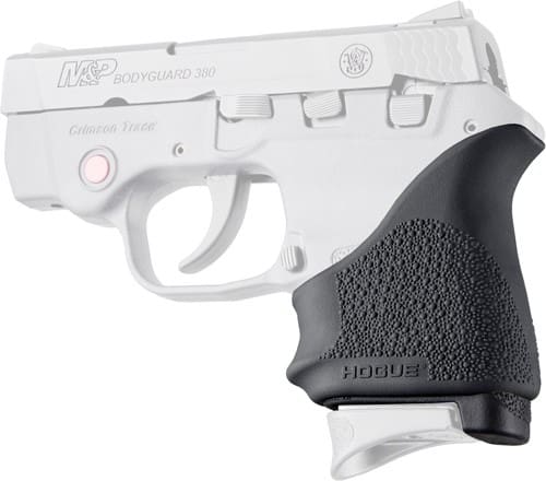 HOGUE HANDALL BEAVERTAIL GRIP – SLEEVE S&W BODYGAURD .380 BLK