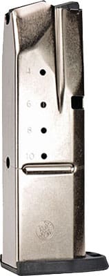 S&W MAGAZINE SD9 & SD9VE 10RD – STAINLESS STEEL
