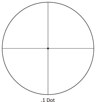 SIGHTRON SCOPE SIII SS 45X45 – COMPETITION .1 DOT 30MM SF