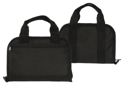 TOC TACTICAL PISTOL CASE – 11″ BLACK W/MAGAZINE POCKETS