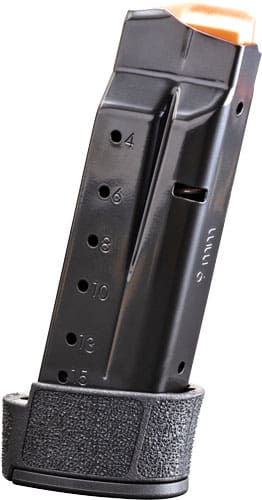 S&W MAGAZINE M&P9 SHIELD PLUS – 9MM 15RD EXTENDED BLACK