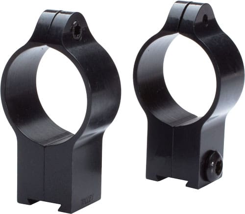 TALLEY 30MM 22 ANSCHUTZ STEEL – RIMFIRE RINGS HIGH FOR DVETAIL