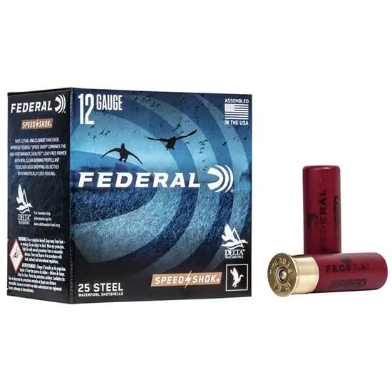 FEDERAL 12GA 3″ 1-1/4OZ 2 25 RD/BX 10 BX/CS