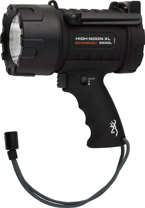 BROWNING HIGH NOON XL LED – SPOTLIGHT 3200 LUMENS RECHRGBL