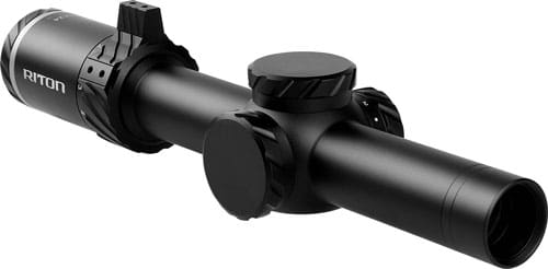 RITON 3 TACTIX SCOPE 1-8X24 – 30MM SFP ILLUM OT RETICLE BLK
