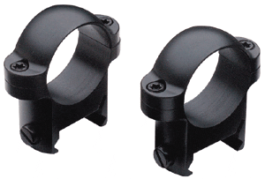 BURRIS ZEE RINGS 1" LOW - STEEL GLOSS