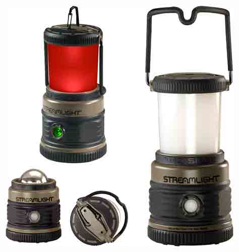 STREAMLIGHT SIEGE ALKALINE – LANTERN 4 WHITE LED 1 RED LED
