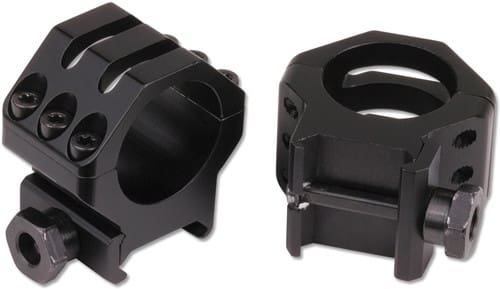 WEAVER RINGS 6-HOLE TACTICAL – 1″ HIGH MATTE .400″