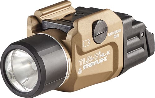 STREAMLIGHT TLR-7 HL-X USB FDE – LIGHT W/RAIL MOUNT WHITE LED