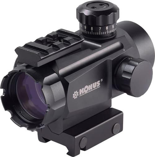 KONUS RED/GREEN DOT KONUSIGHT – 1X30 4-INTERCHANGEABLE RET