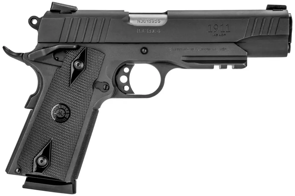 TAURUS PT1911 45ACP BLK 5″ 2-8RD PICATINNY