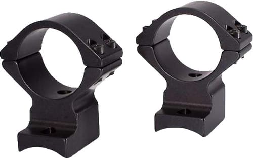 TALLEY RING/BASE COMBO 1″ MED – HOWA SUPER LITE BLACK ANODIZED