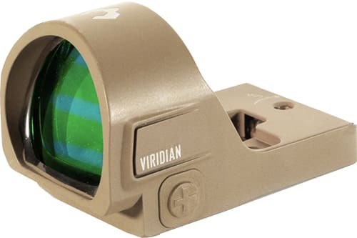 VIRIDIAN REFLEX SIGHT RFX-35 – MICRO GREEN DOT 1X22 RMR FDE