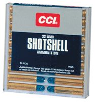 CCI SHOTSHELL 22WMR 52GR #12 - SHOT 1000FPS 20RD 100BX/CS - Image 2
