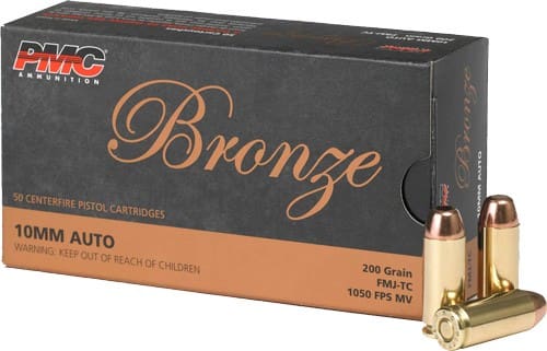 PMC 10MM 200GR FMJ-TC – 50RD 20BX/CS