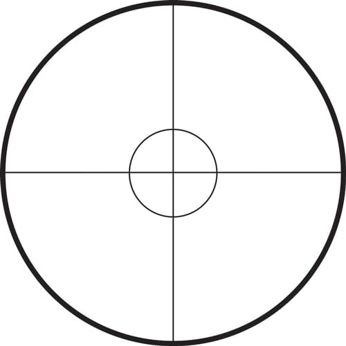 TRADITIONS SCOPE 3-9X40MM – CIRCLE RETICLE BLACK MATTE