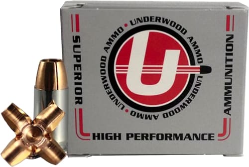 UNDERWOOD 40 SW 140GR – MAXIUM EXPANSION 20RD 10BX/CS