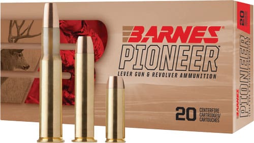 BARNES PIONEER 45-70 GOV 400GR – BARNES ORIGINAL 20RD 10BX/CS