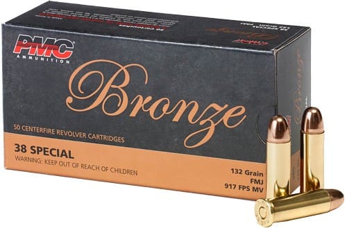 PMC 38 SPECIAL 132GR FMJ-RN – 50RD 20BX/CS