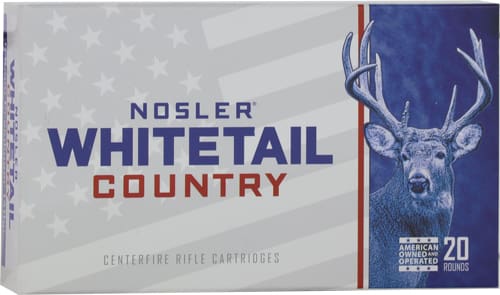 NOSLER WHITETAIL 6.5CM 140GR – SP 20RD 10BX/CS
