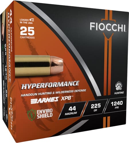 FIOCCHI 44 REM MAG 225GR XPB – 25RD 8BX/CS