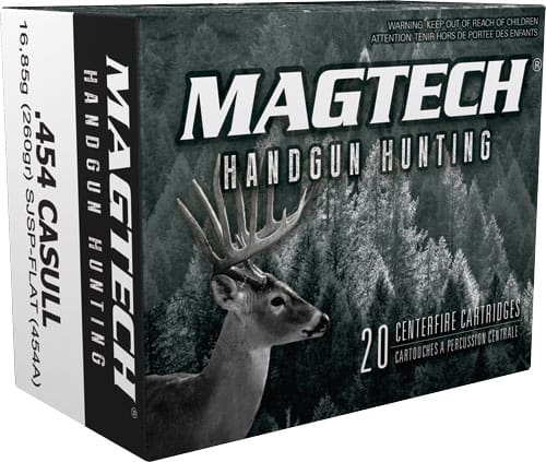 MAGTECH 454 CASULL 260GR – SJSP-FP 20RD 50BX/CS