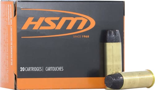 HSM SUBSONIC 500 SW MAG 590GR – HARD CAST LEAD FN 20RD 25BX/CS
