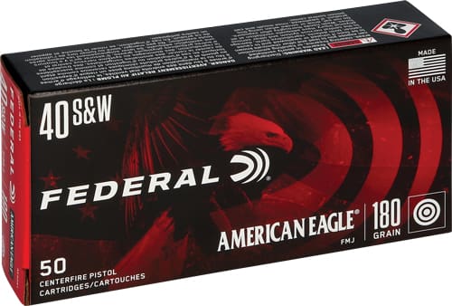 FEDERAL AE 40 SW 180GR FMJ-TC – 50RD 20BX/CS