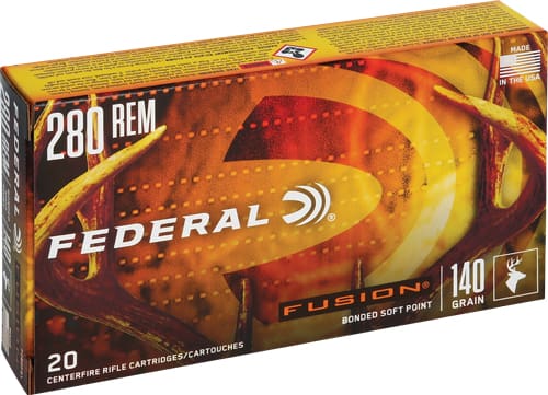 FEDERAL FUSION 280 REM 140GR – FUSION 20RD 10BX/CS