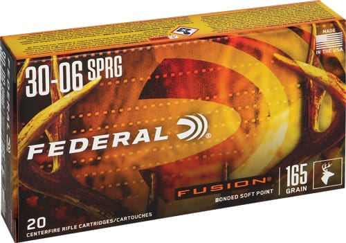 FEDERAL FUSION 30-06 165GR – FUSION 20RD 10BX/CS
