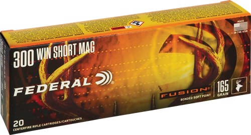 FEDERAL FUSION 300 WSM 165GR – FUSION 20RD 10BX/CS