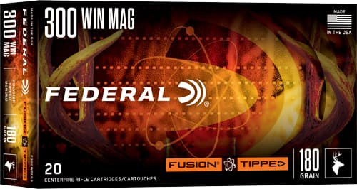 FEDERAL FUSION 300 WIN MAG – 180GR TIP FUSION 20RD 10BX/CS