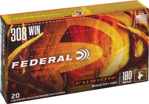 FEDERAL FUSION 308 WIN – 180GR FUSION 20RD 10BX/CS
