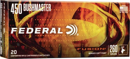 FEDERAL FUSION 450 BM 260GR – FUSION 20RD 10BX/CS