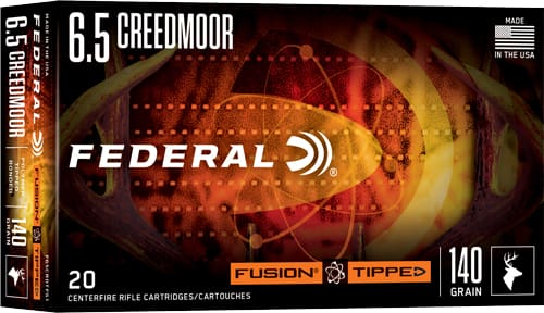 FEDERAL FUSION 6.5 CM 140GR – TIPPED FUSION 20RD 10BX/CS