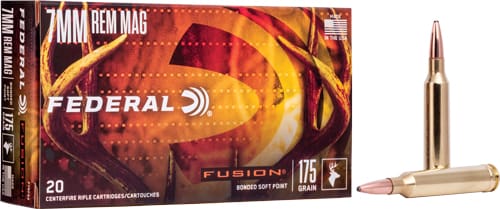FEDERAL FUSION 7MM REM MAG – 175GR FUSION 20RD 10BX/CS