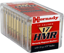 HORNADY 17HMR 20GR XTP 2375FPS – 50RD 40BX/CS