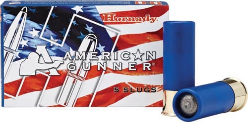 HORNADY GUNNER 12GA 2.75″ 1OZ – RIFLED SLUG 5RD 20BX/CS