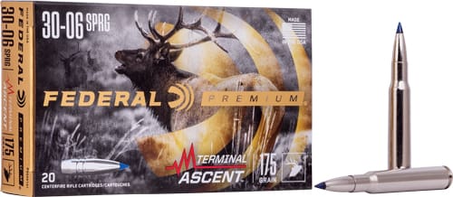 FEDERAL 30-06 175GR TERMINAL – ASCENT 20RD 10BX/CS