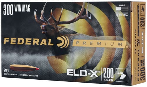 FEDERAL 300 WIN MAG 200GR – ELDX 20RD 10BX/CS