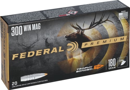 FEDERAL 300 WIN MAG 180GR – TROPHY POLY TIP 20RD 10BX/CS