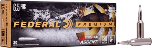 FEDERAL  6.5 PRC 130GR – TERMINAL ASCENT 20RD 10BX/CS