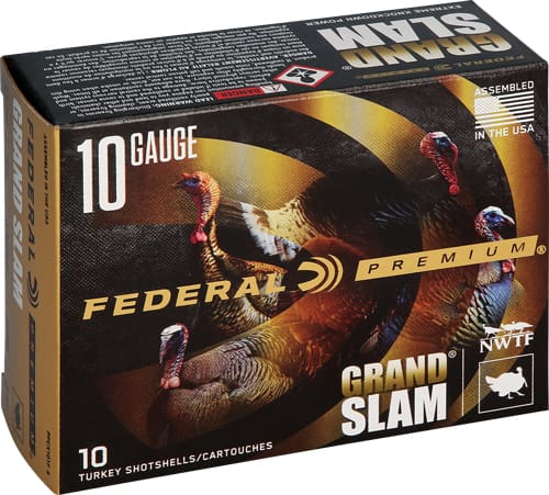 FEDERAL GRANDSLAM 10GA – 3.5″ 2OZ #5 10RD 5BX/CS