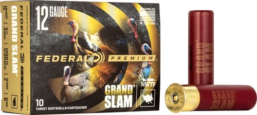 FEDERAL GRAND SLAM 12GA – 3.5″ 2OZ #6 10RD 5BX/CS