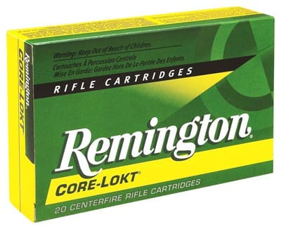 REMINGTON 7MM REM MAG 150GR – CORE-LOKT PSP 20RD 10BX/CS